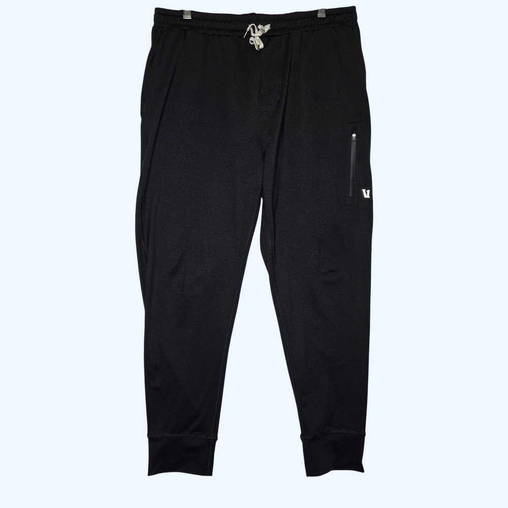 Vuori Sunday Performance Jogger Black Men XL Athletic Training Pants V416